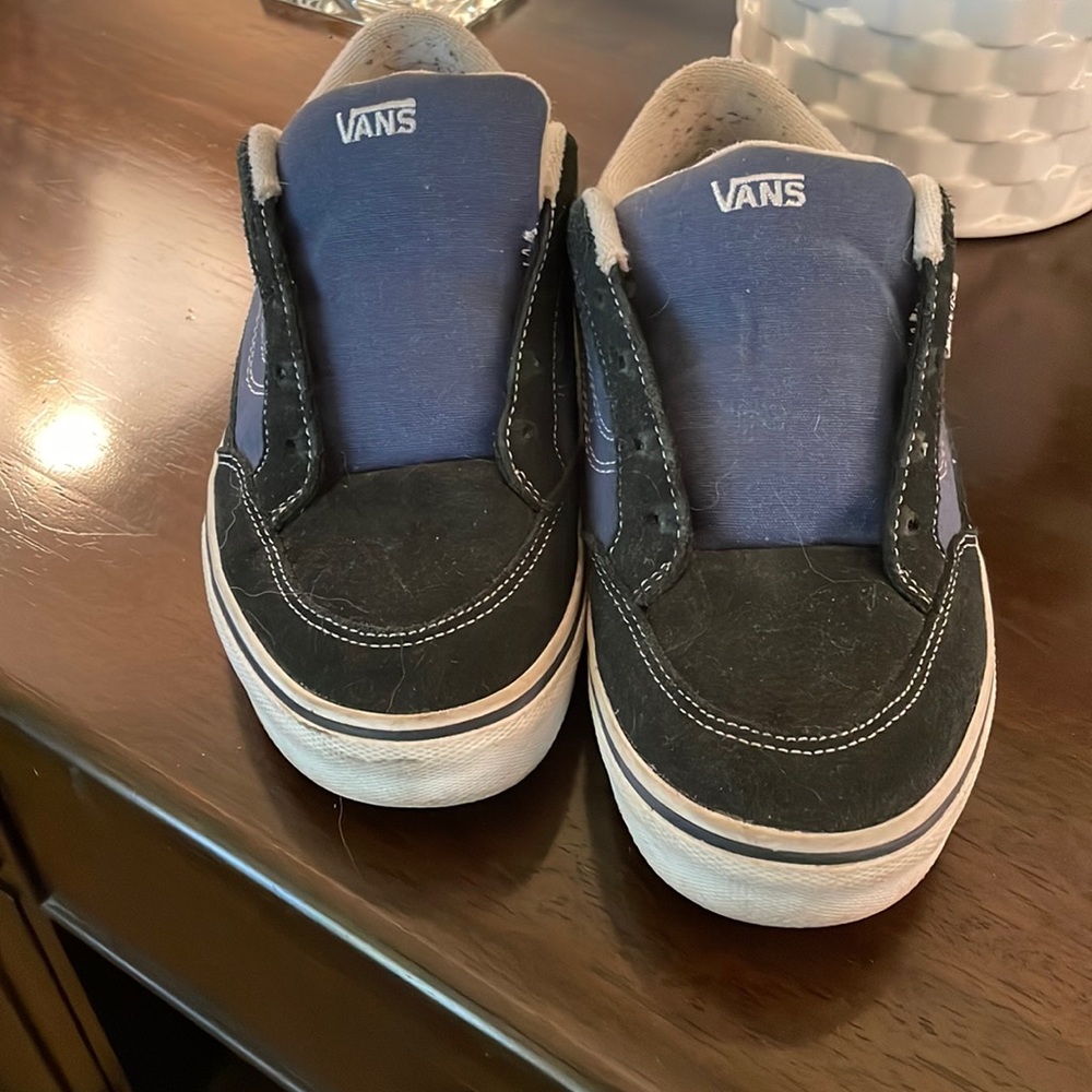 Vans blue suede shoe